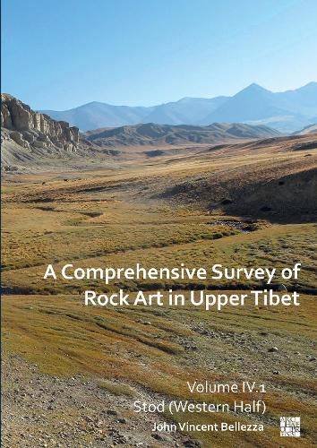 Cover image for A Comprehensive Survey of Rock Art in Upper Tibet