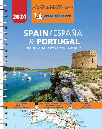 Michelin Spain & Portugal Road Atlas 2024