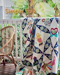 Cover image for Simple Folk Quilt Pattern with instructional videos
