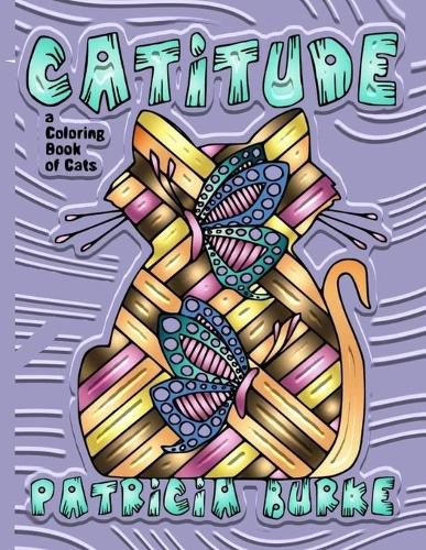 Cover image for Catitude: a Coloring Book of Cats