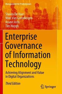 Cover image for Enterprise Governance of Information Technology: Achieving Alignment and Value in Digital Organizations