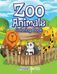 Cover image for Zoo Animals Coloring Book