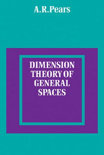 Cover image for Dimension Theory of General Spaces