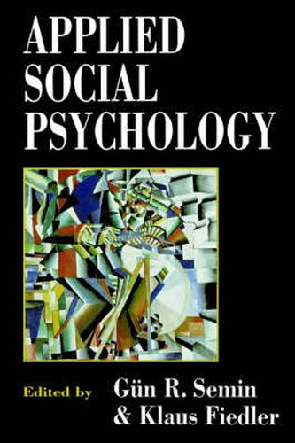 Cover image for Applied Social Psychology