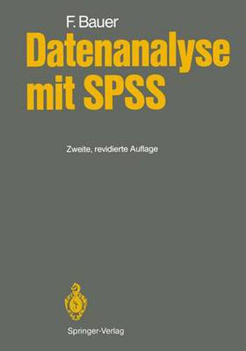 Cover image for Datenanalyse mit SPSS