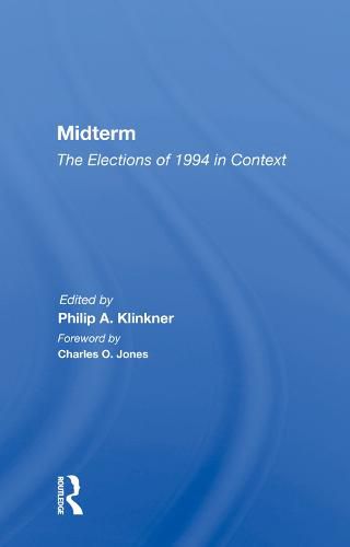Cover image for Midterm: The Elections of 1994 in Context