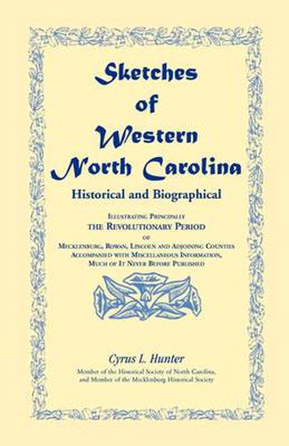 Cover image for Sketches of Western North Carolina