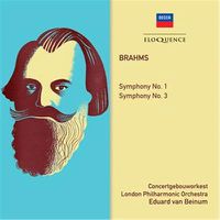Cover image for Brahms Symphonies 1 And 3