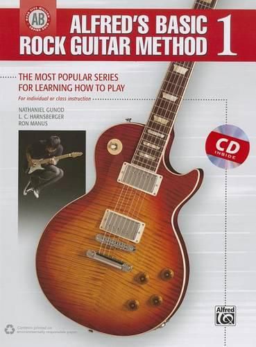 Cover image for Alfred's Basic Rock Guitar Method 1