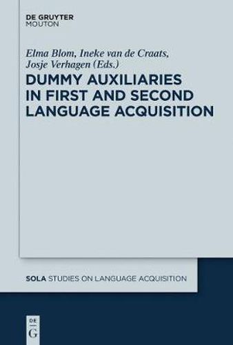 Cover image for Dummy Auxiliaries in First and Second Language Acquisition