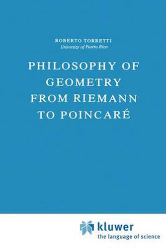 Cover image for Philosophy of Geometry from Riemann to Poincare