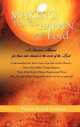 Cover image for Making Things Happen for the Lord