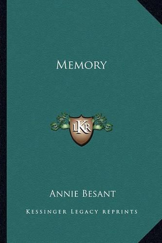 Cover image for Memory