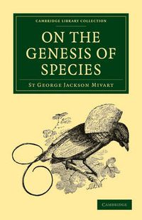 Cover image for On the Genesis of Species