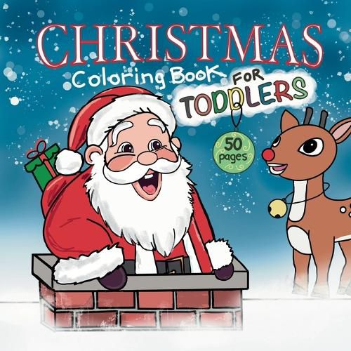 Cover image for Christmas Coloring Book For Toddlers