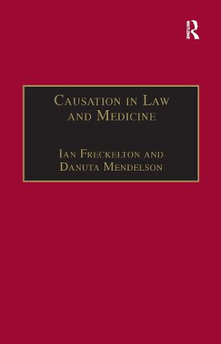 Cover image for Causation in Law and Medicine