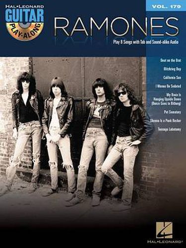 Ramones Guitar Play-Along Vol.179