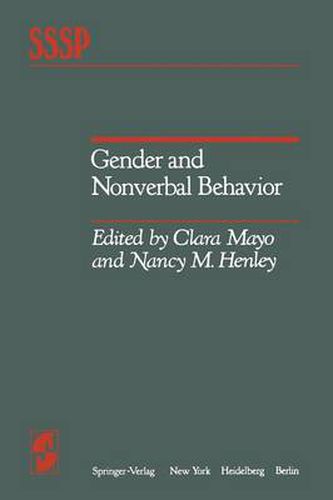 Gender and Nonverbal Behavior