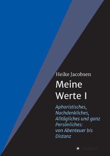 Cover image for Meine Werte I