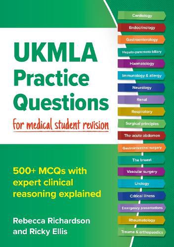 Cover image for UKMLA Practice Questions for medical student revision