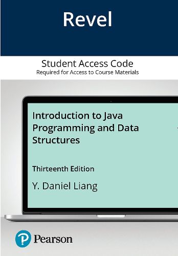 Cover image for Introduction to Java Programming and Data Structures -- Revel Access Code