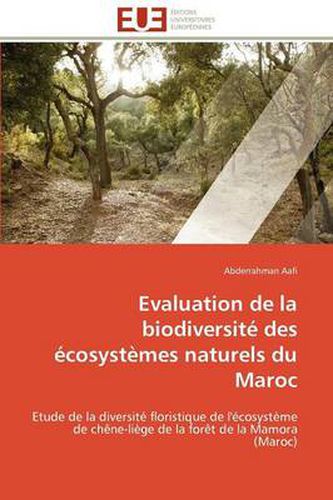 Cover image for Evaluation de La Biodiversit Des Cosyst Mes Naturels Du Maroc