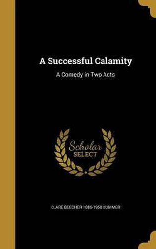 Cover image for A Successful Calamity: A Comedy in Two Acts