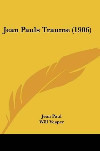 Cover image for Jean Pauls Traume (1906)