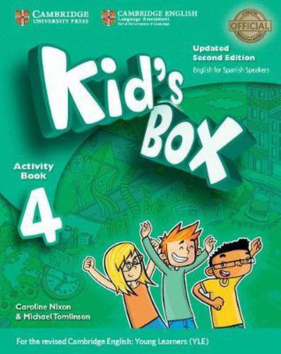 Cover image for Kid's Box Level 4 Activity Book with CD ROM and My Home Booklet Updated English for Spanish Speakers