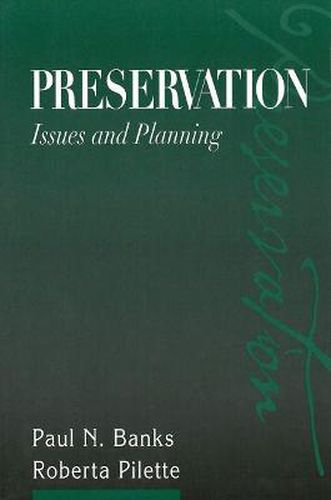 Cover image for Preservation: Issues and Planning