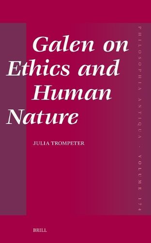 Cover image for Galen on Ethics and Human Nature