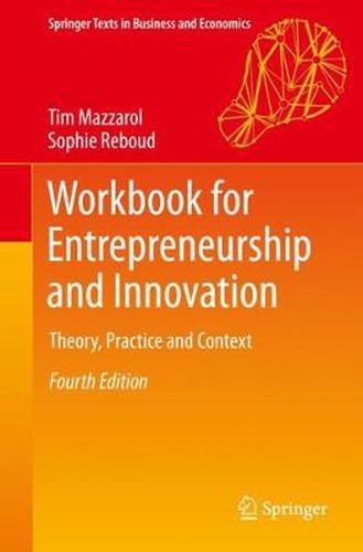 Cover image for Workbook for Entrepreneurship and Innovation: Theory, Practice and Context