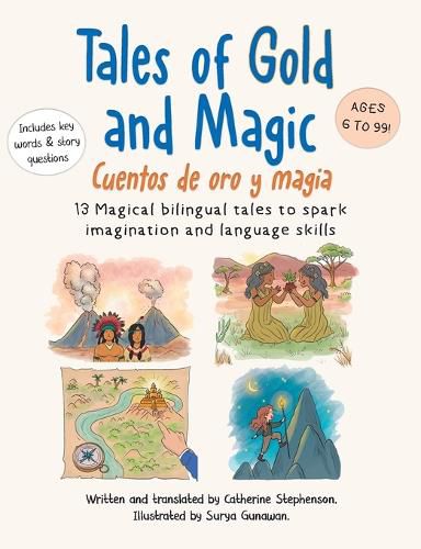 Cover image for Tales of Gold and Magic Cuentos de oro y magia