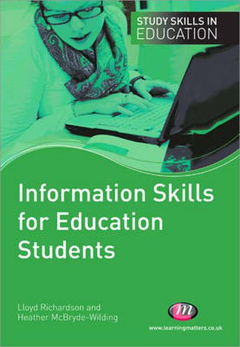 Cover image for Information Skills for Education Students