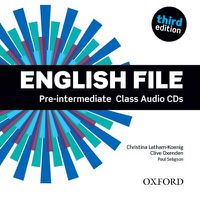 Cover image for English File third edition: Pre-intermediate: Class Audio CDs: The best way to get your students talking