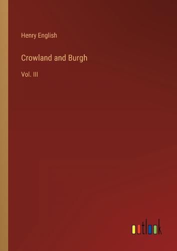 Cover image for Crowland and Burgh