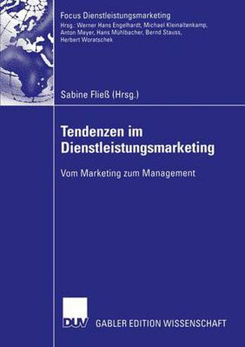 Cover image for Tendenzen im Dienstleistungsmarketing