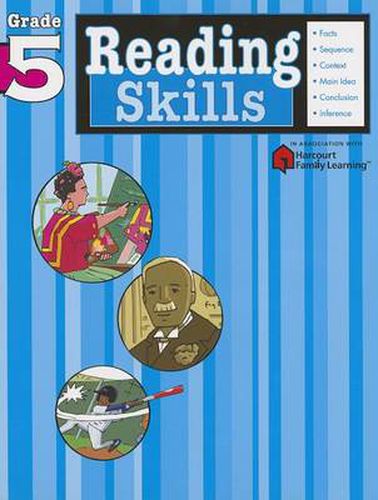 Cover image for Reading Skills: Grade 5 (Flash Kids Harcourt Family Learning)