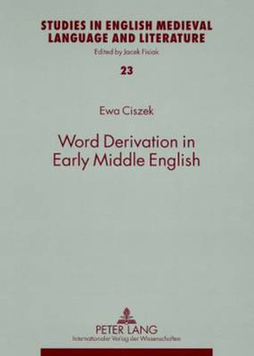 Cover image for Word Derivation in Early Middle English