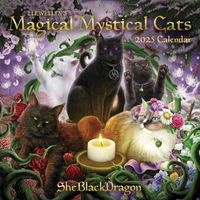 Cover image for Llewellyn's 2025 Magical Mystical Cats Calendar