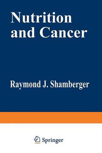 Cover image for Nutrition and Cancer