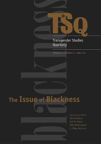 Cover image for The Issue of Blackness
