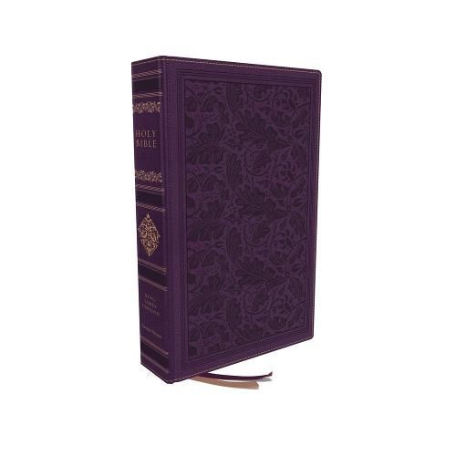 KJV, Personal Size Reference Bible, Sovereign Collection, Leathersoft, Purple, Red Letter, Thumb Indexed, Comfort Print: Holy Bible, King James Version