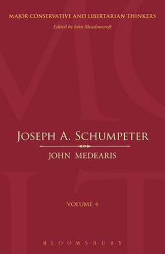 Cover image for Joseph A. Schumpeter