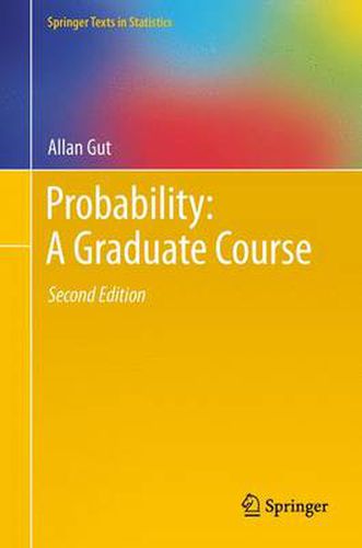 Cover image for Probability: A Graduate Course