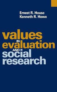 Cover image for Values in Evaluation and Social Research