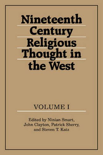 Cover image for Nineteenth-Century Religious Thought in the West 3 volume set