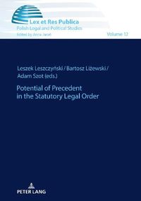 Cover image for Potential of Precedent in the Statutory Legal Order