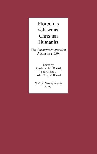 Cover image for Florentius Volusenus: Christian Humanist