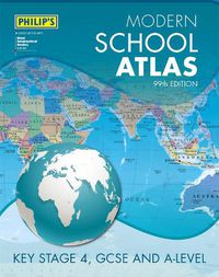 Cover image for Philip's Modern School Atlas 99th Edition